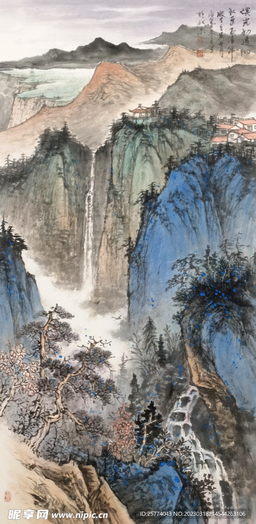 国风山水画