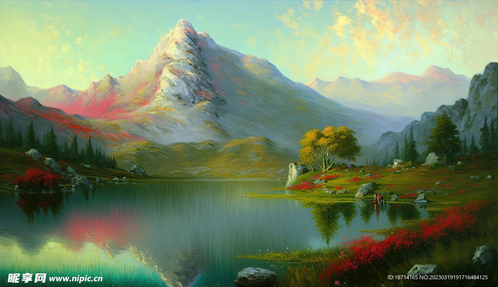 风景油画