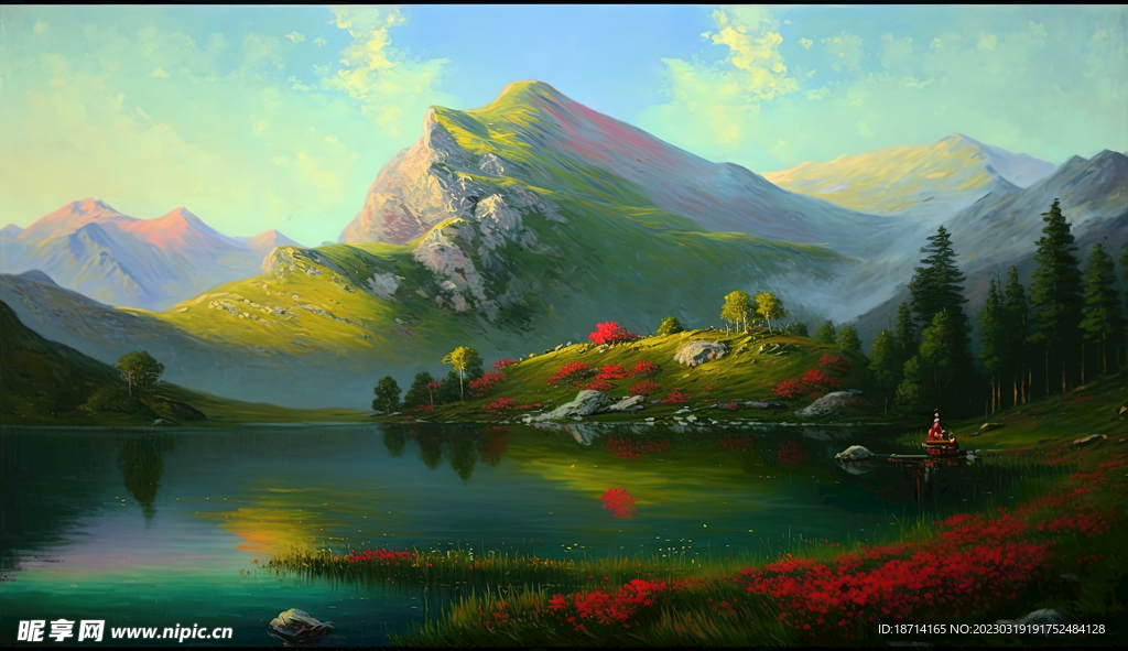 风景油画