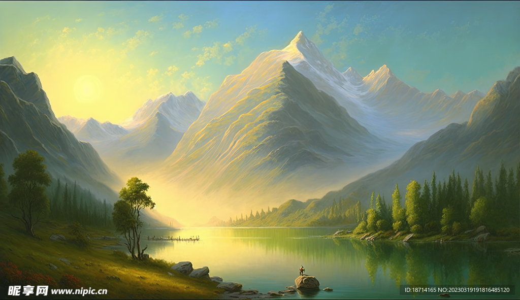 风景油画