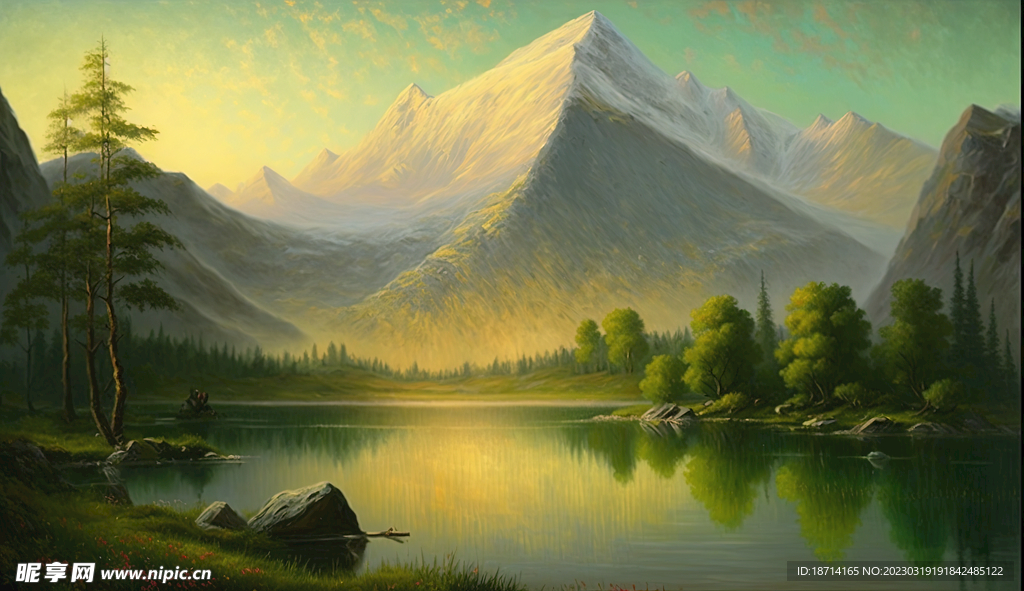 风景油画