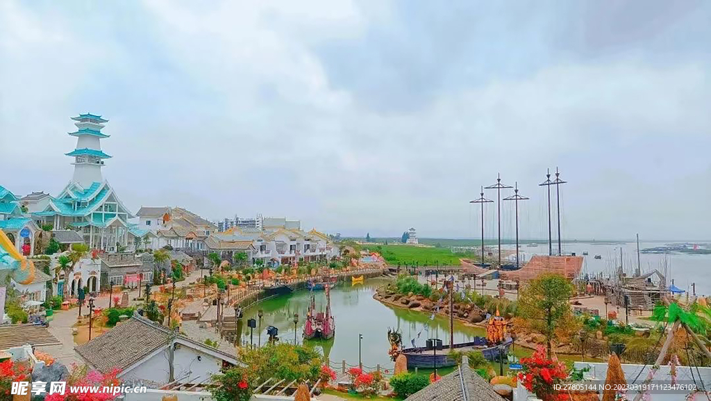 小镇美景