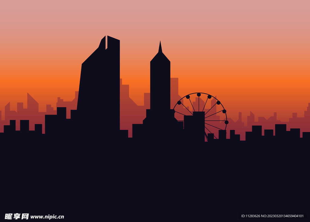 城市剪影