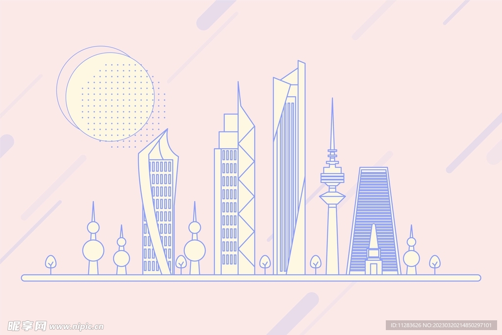 线条城市