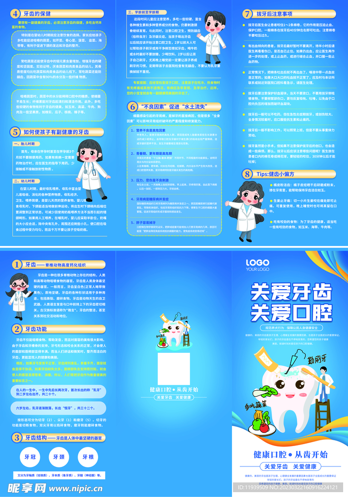 牙科折页