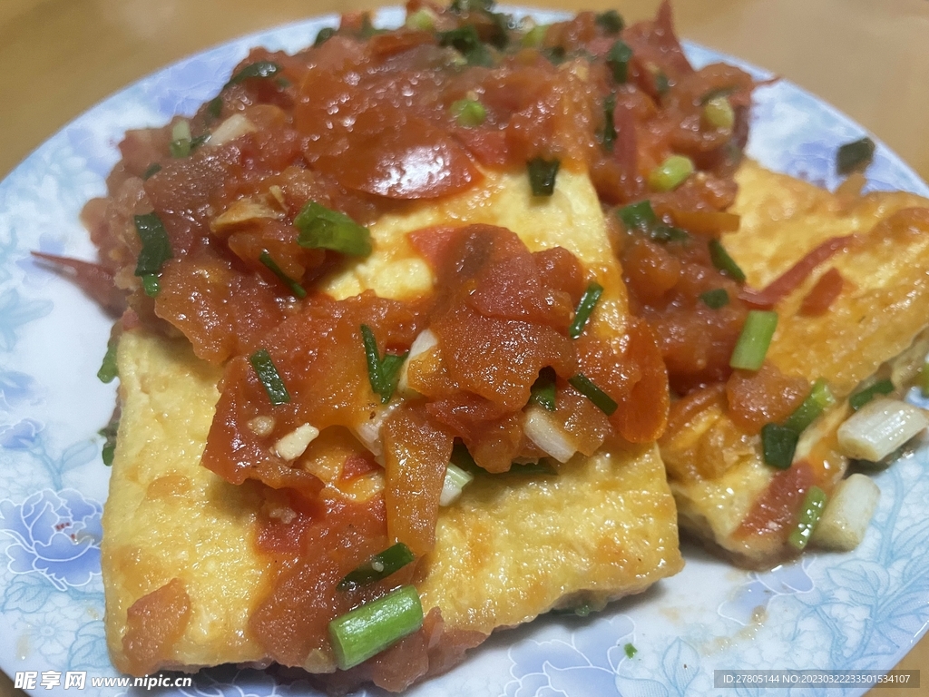 番茄焖豆腐