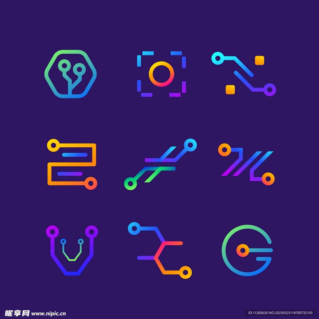 电子科技图标