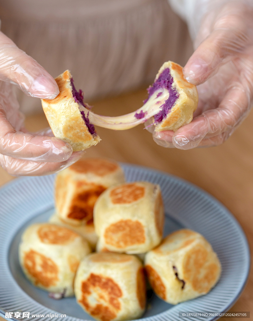 爆浆仙豆糕