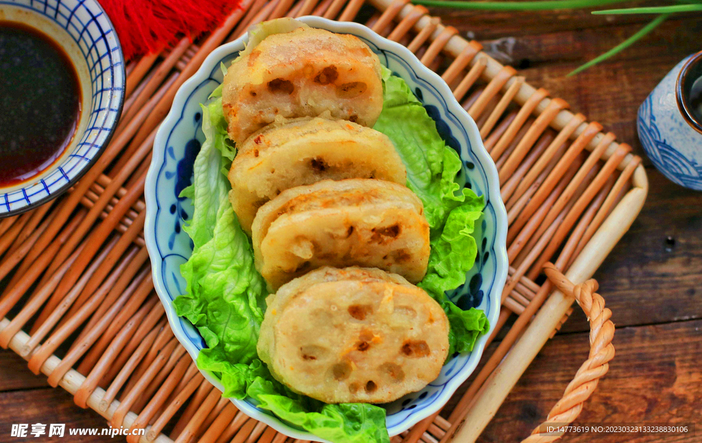 香煎藕夹