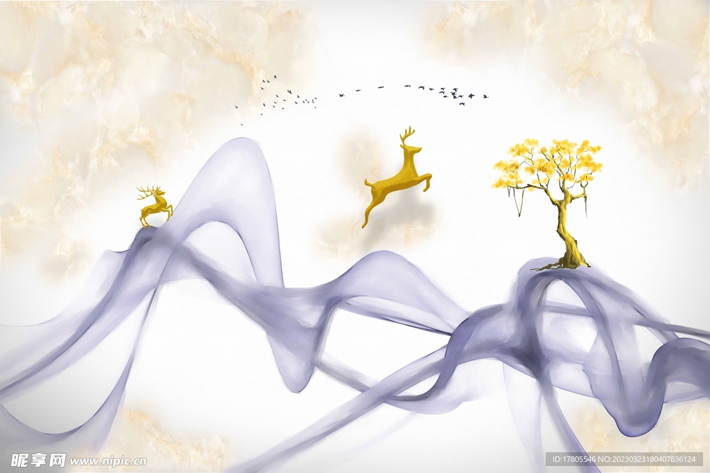 背景墙 挂画装饰画 客厅 卧室