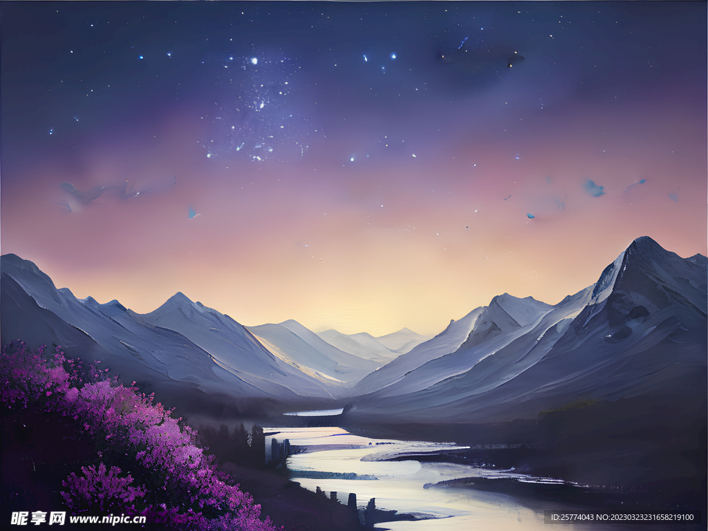风景油画