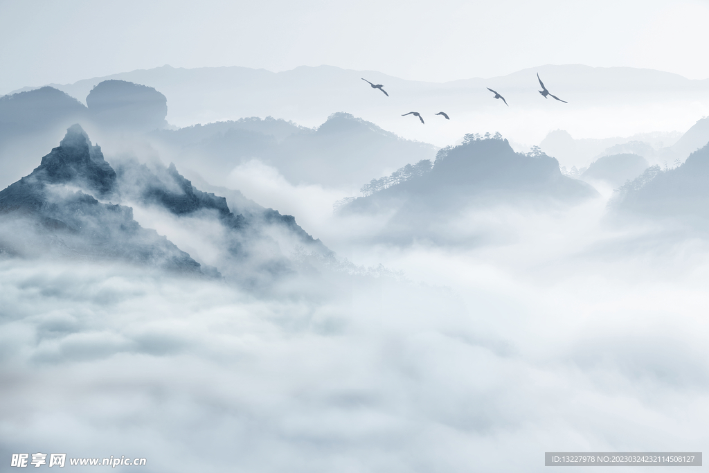 云层 背景图