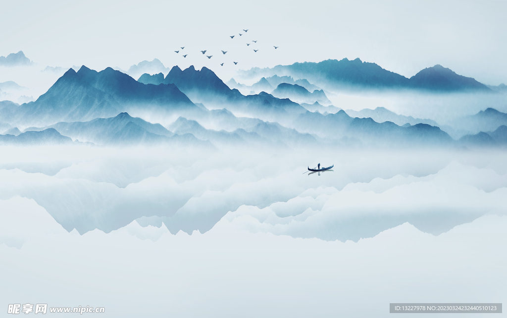 古风 水墨背景