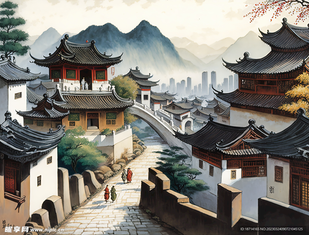 中国古城