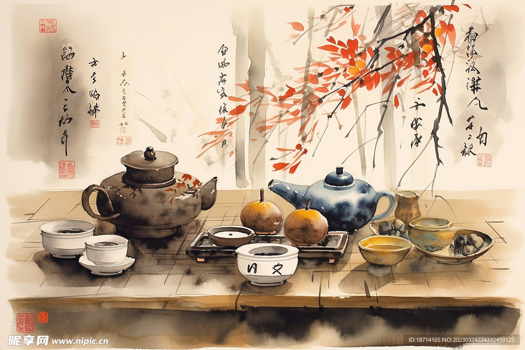 国画茶道