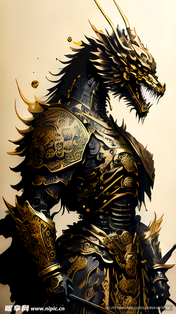 机甲龙插画
