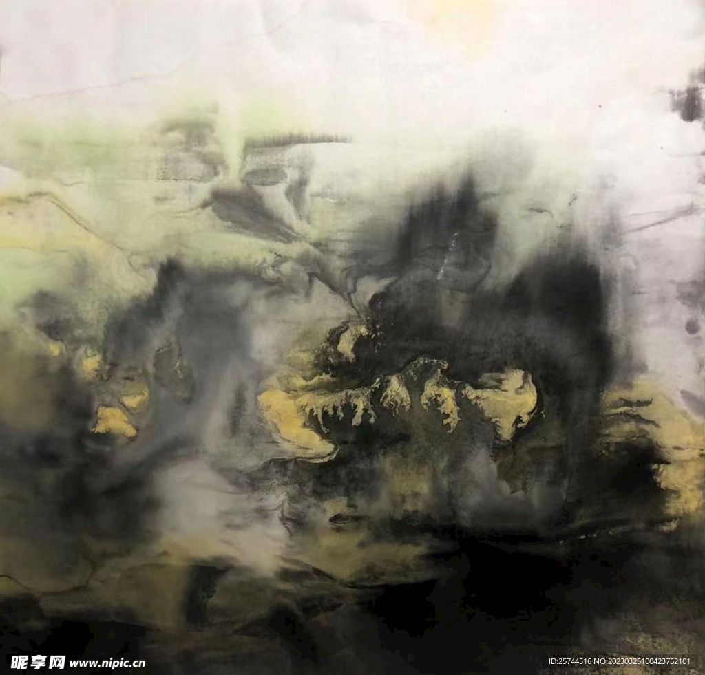 抽象水墨