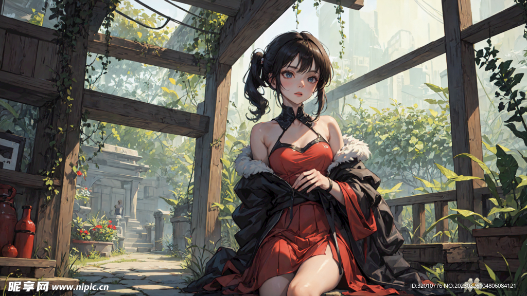 美女
