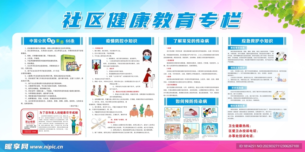 健康教育宣传栏