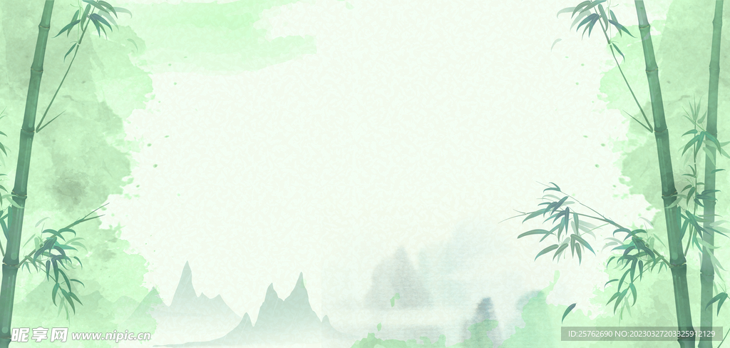 绿色背景