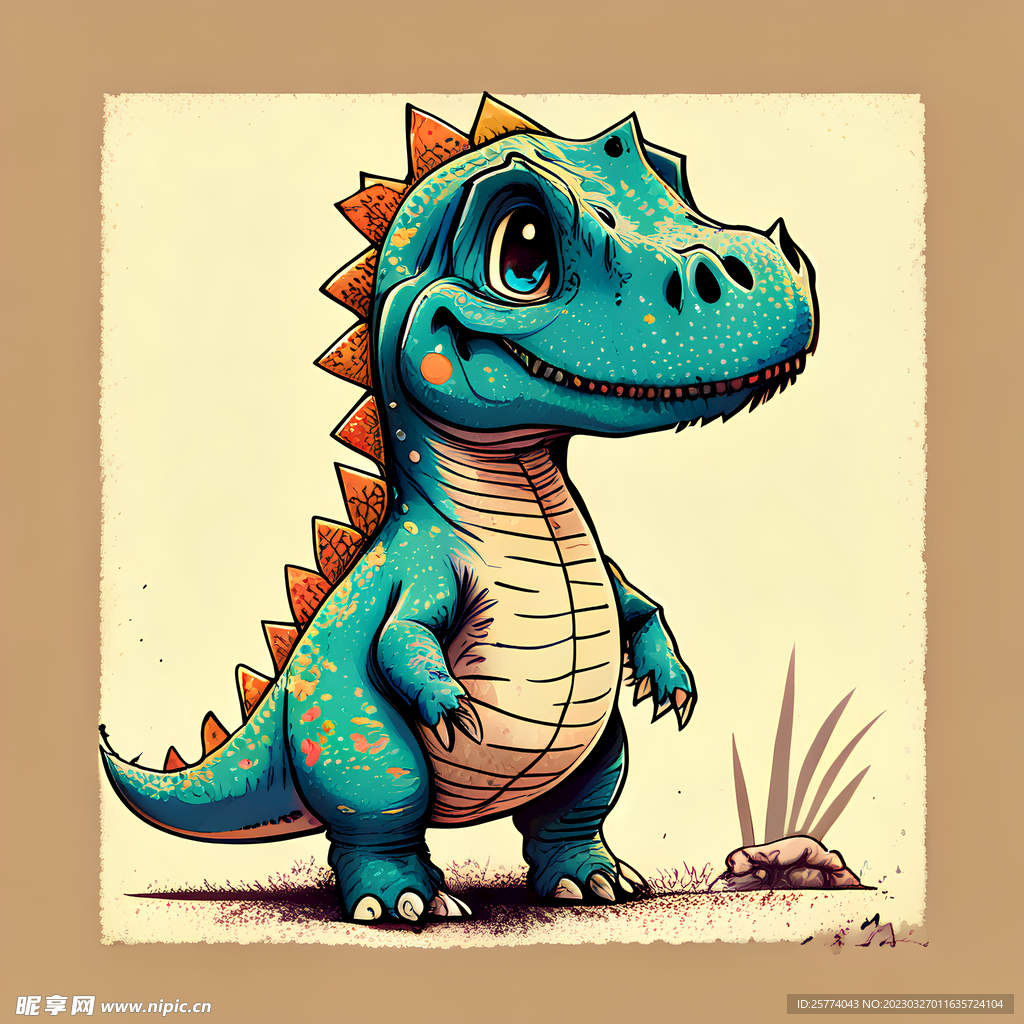 恐龙插画