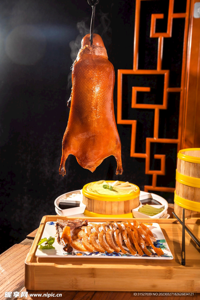 烤鸭高清大图