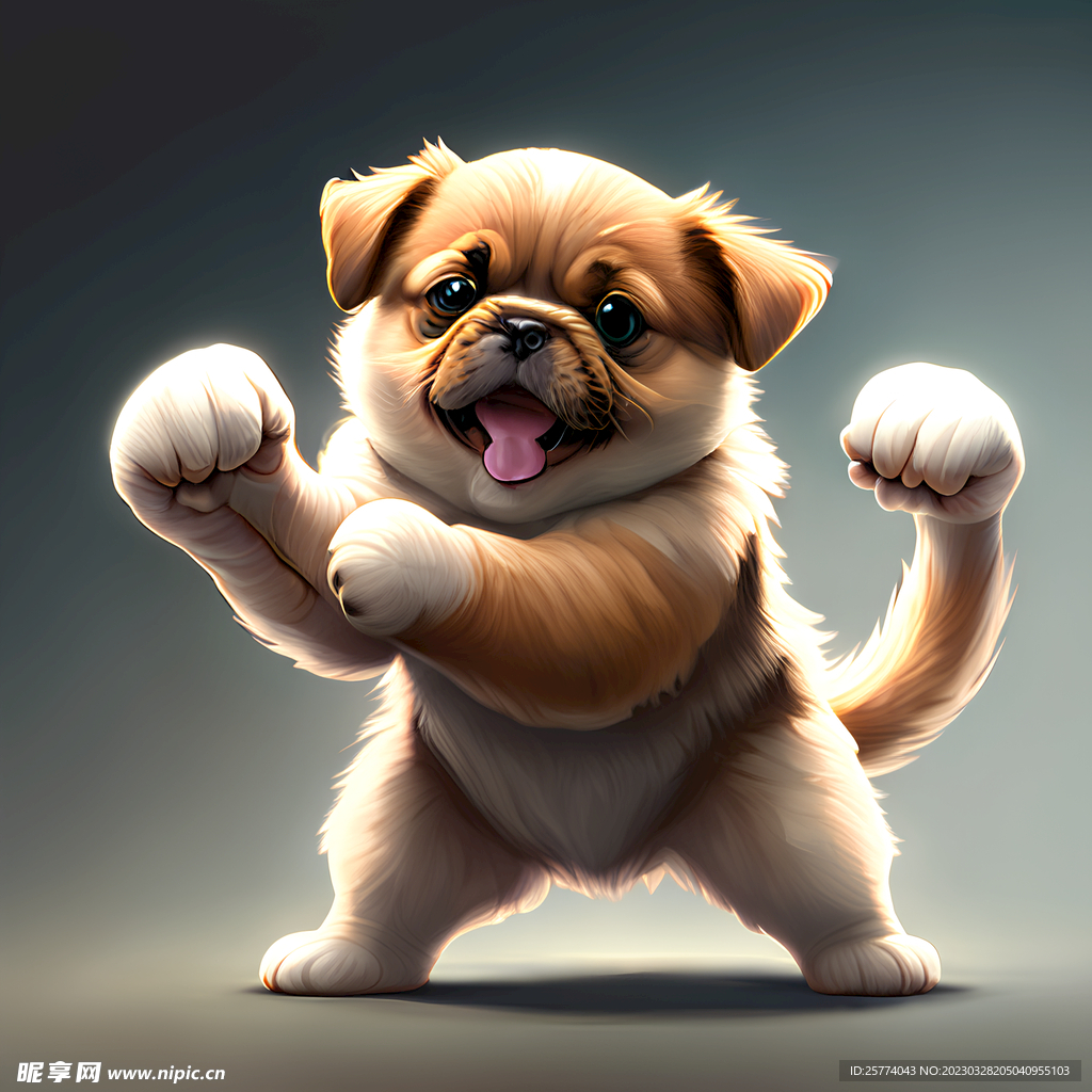 狗插画
