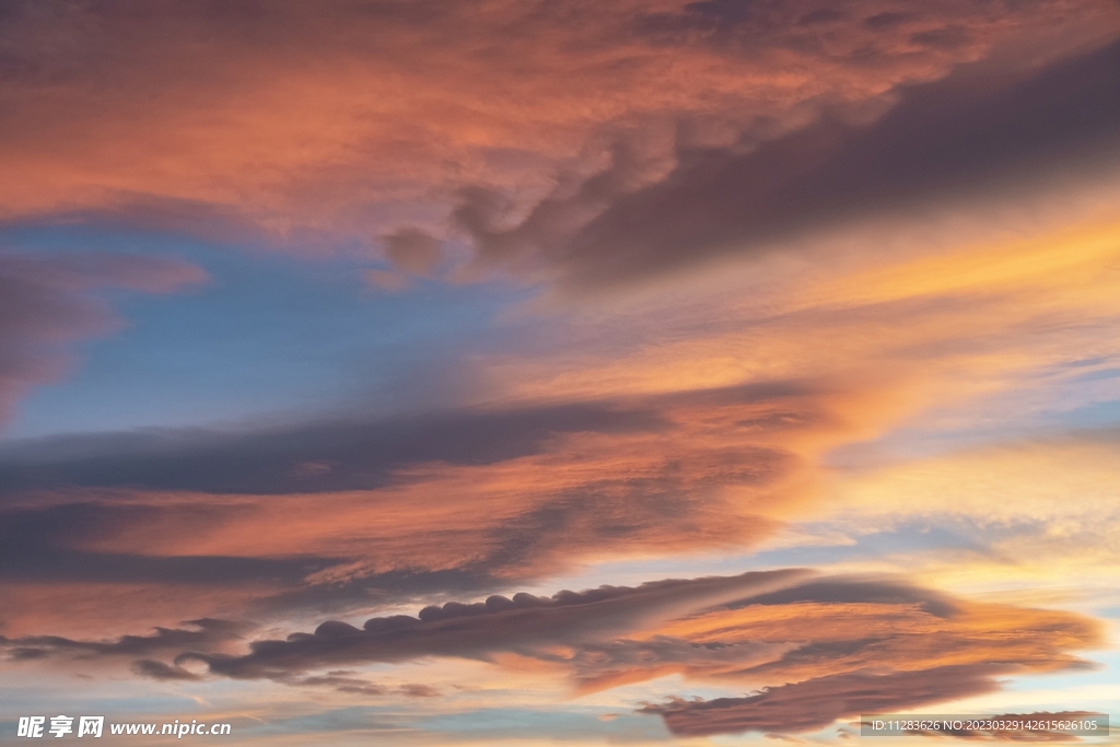 夕阳天空