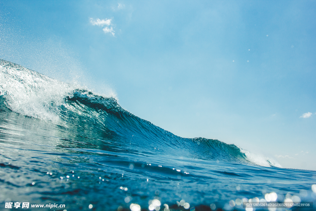 海浪背景