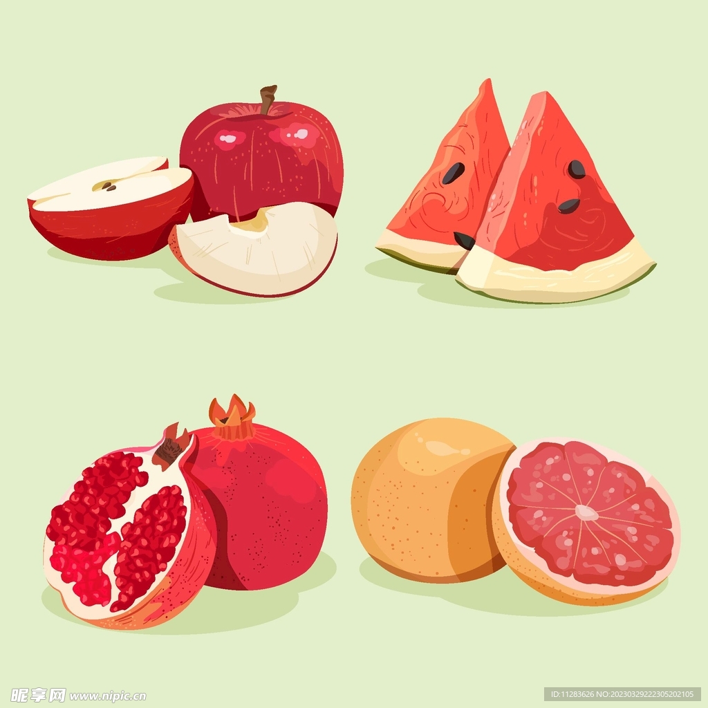 水果插画