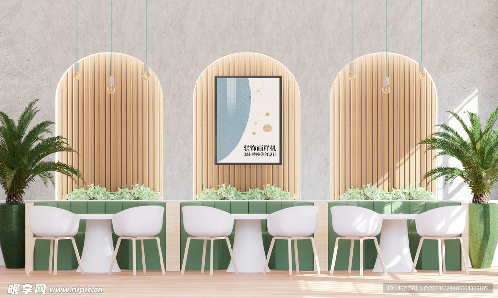 玄关挂画壁画海报装饰画样机