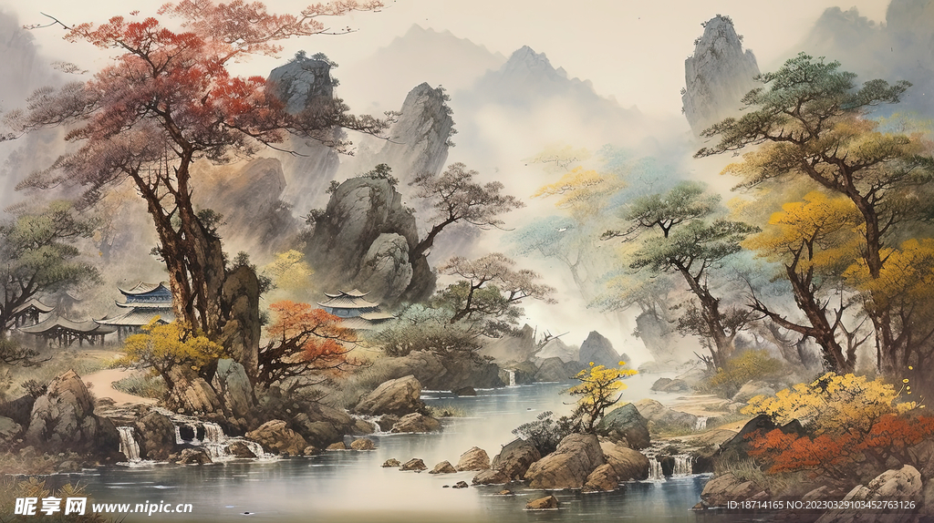 山水画