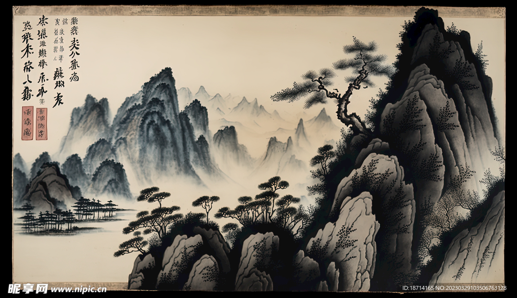 山水画