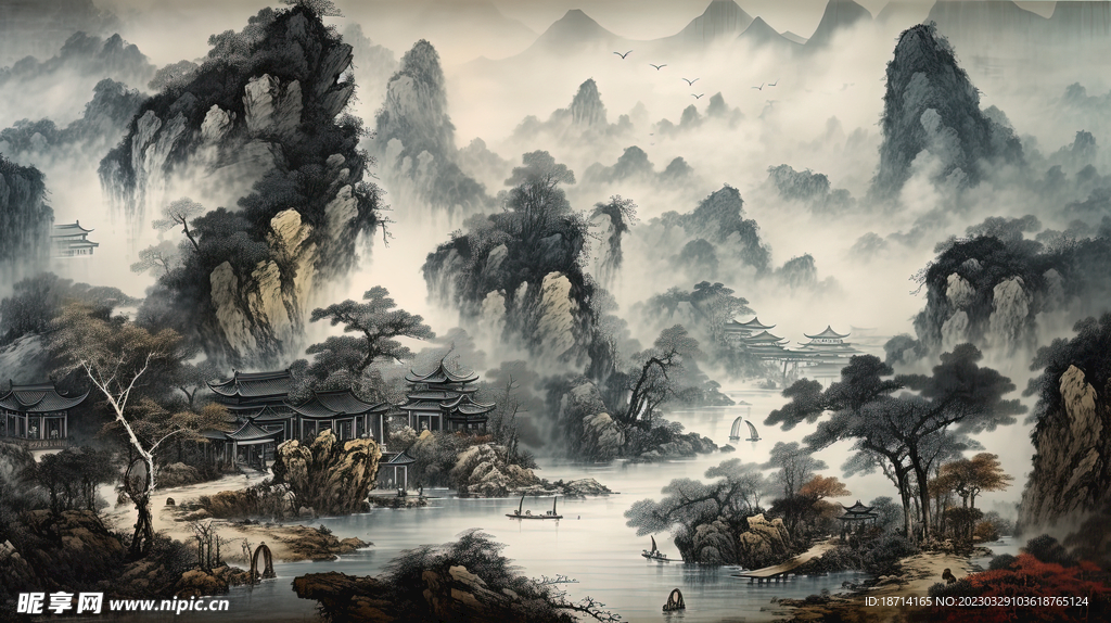 山水画