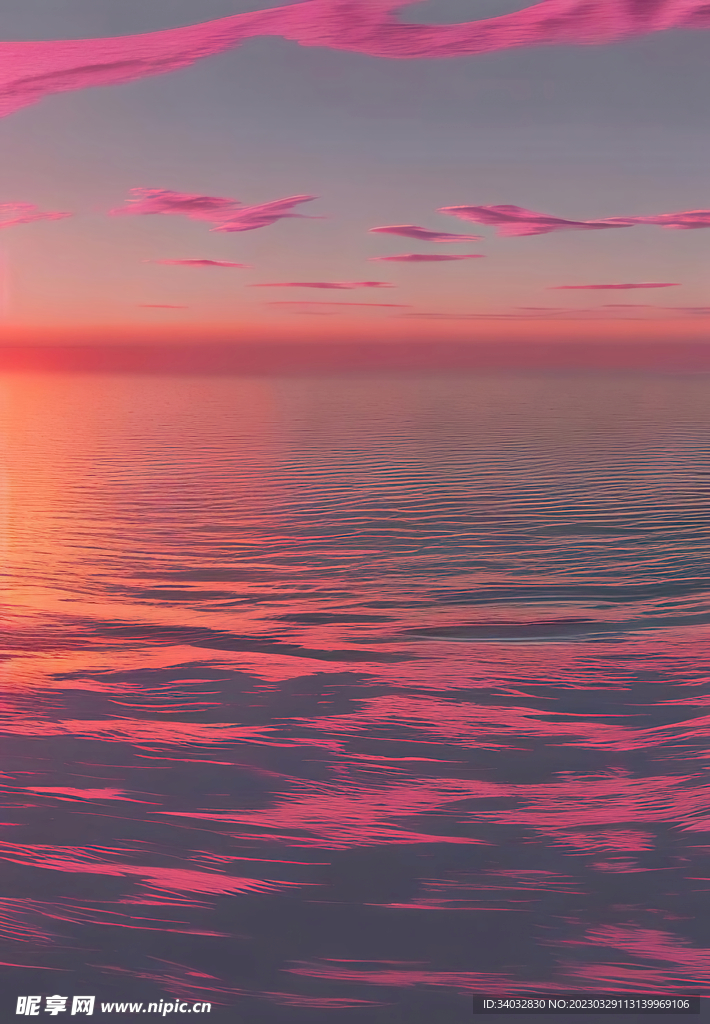 夕阳装饰画