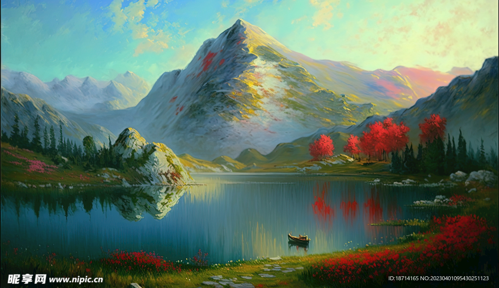 风景油画