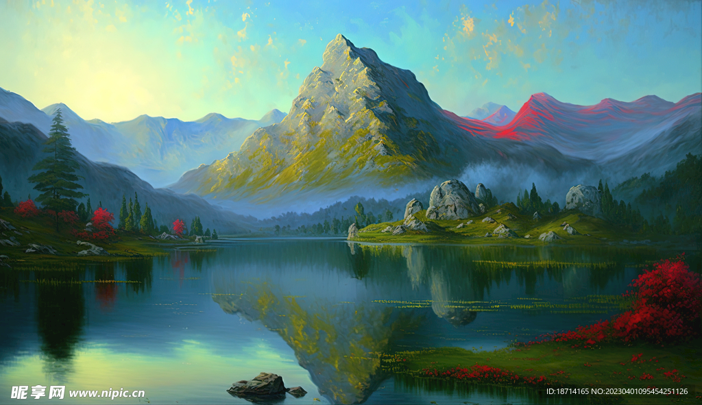 风景油画