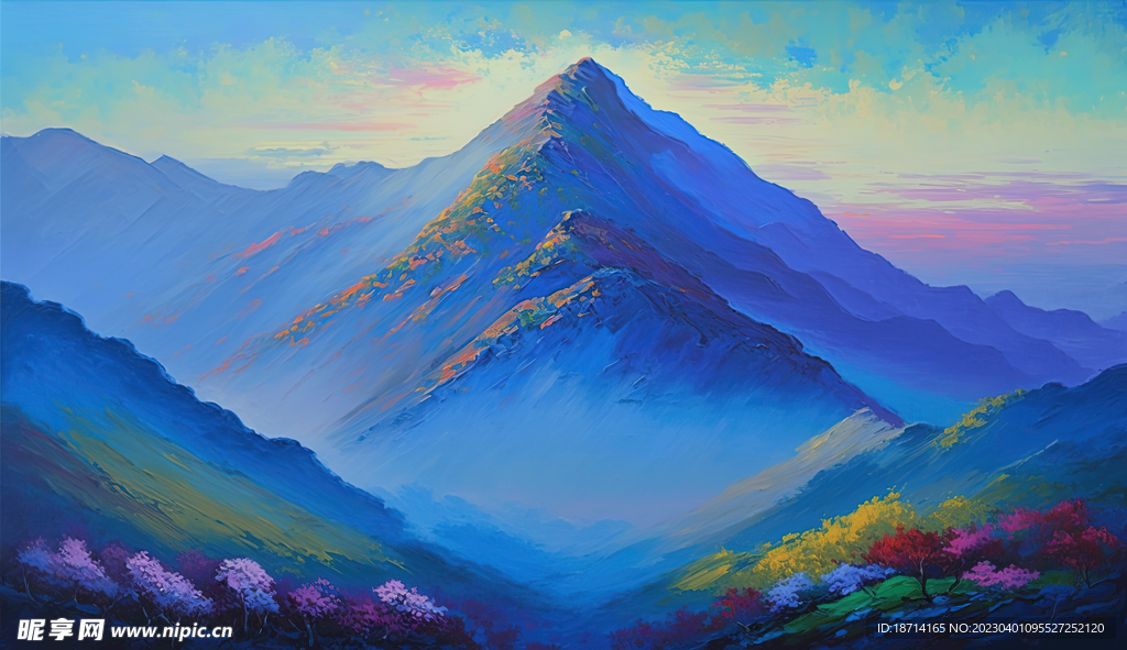 风景油画