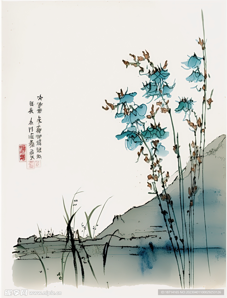 写意山水画