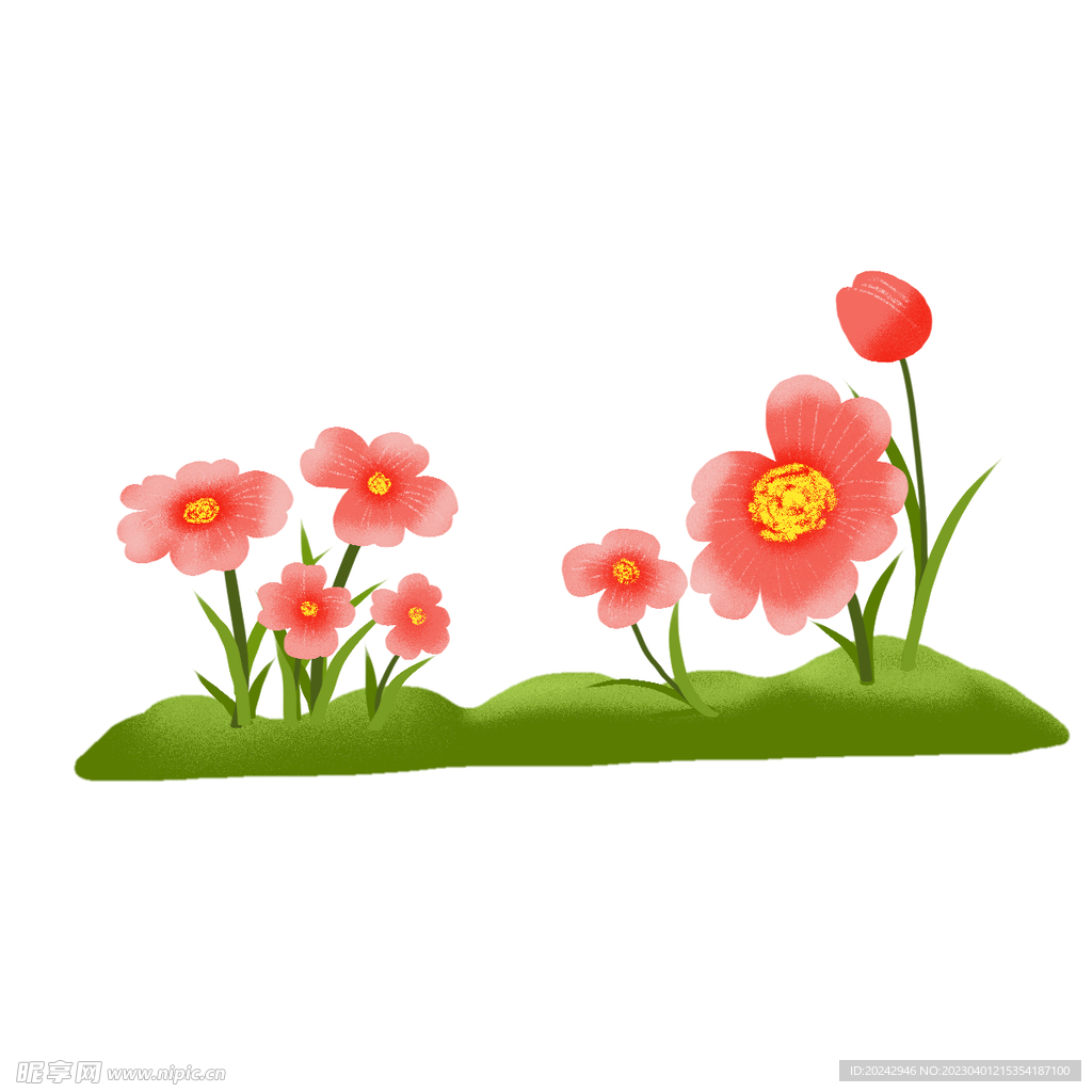 小花草地