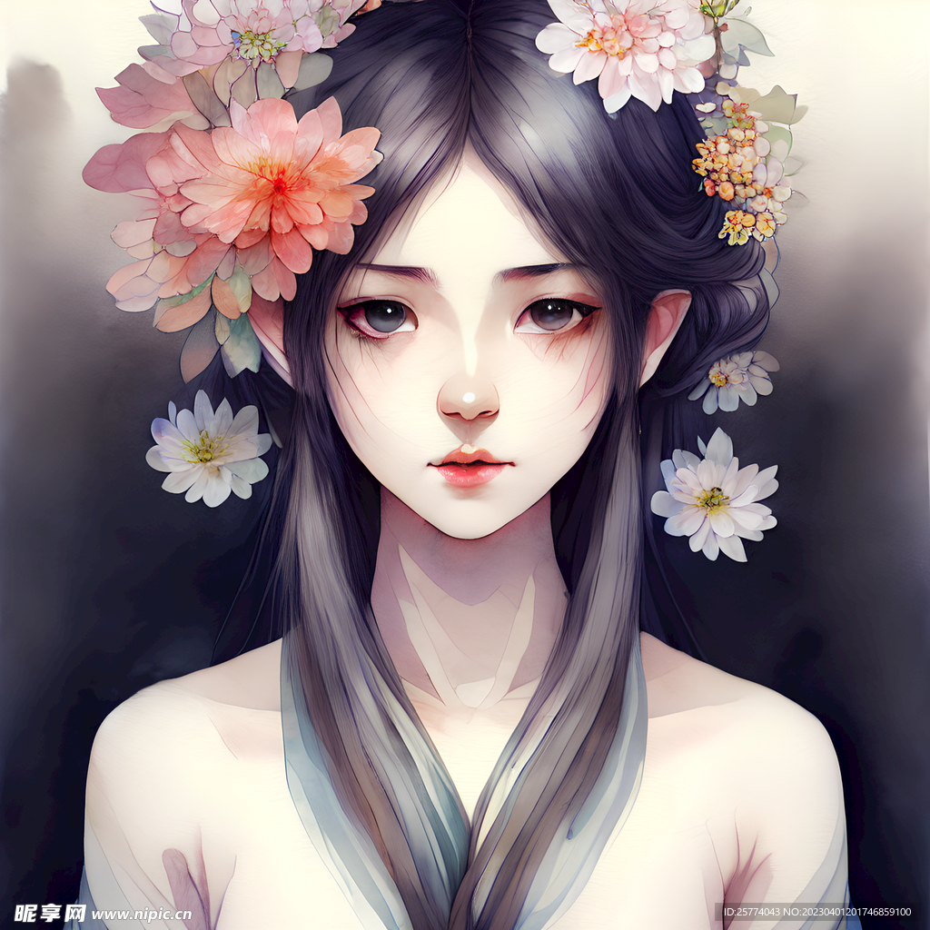 AI动漫美女