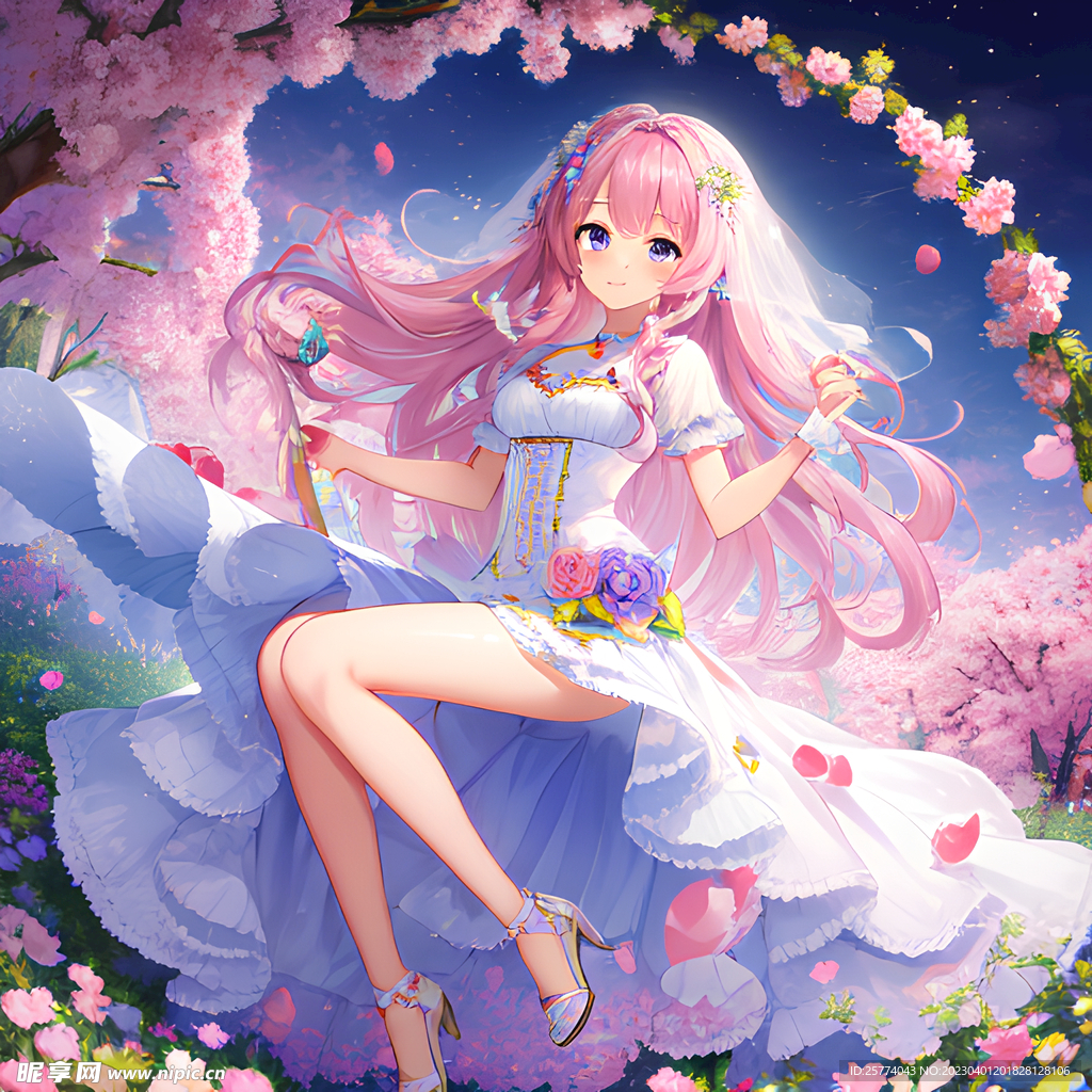 AI二次元美女