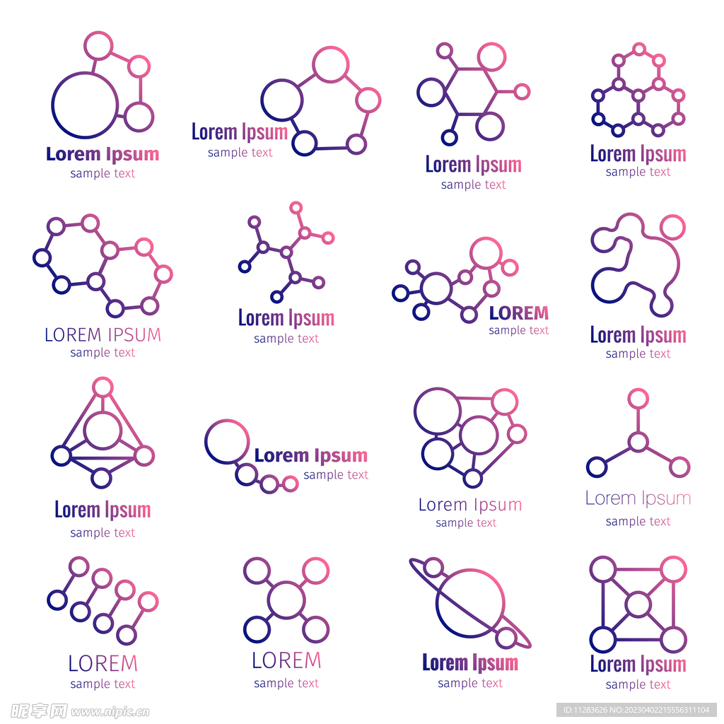 分子式图标