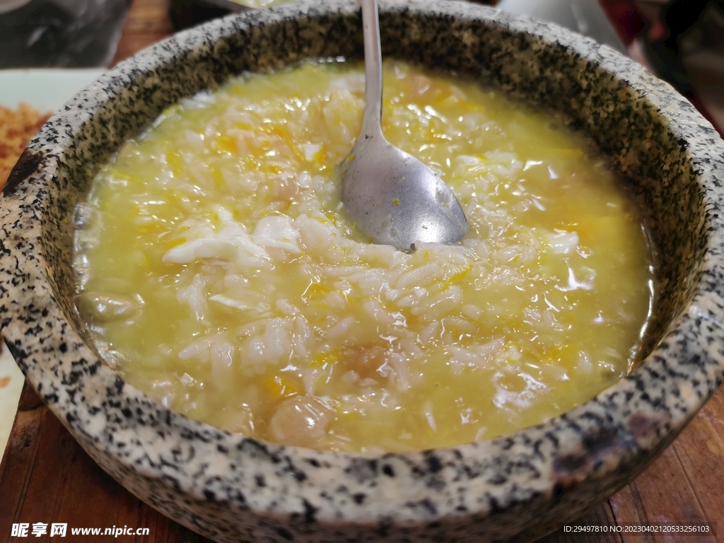 石锅瑶柱饭