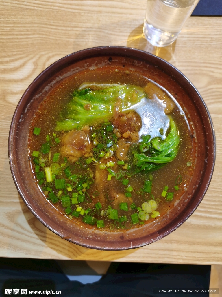 牛腩汤面