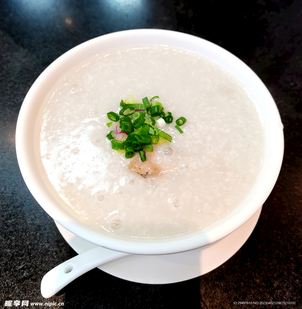 葱花瘦肉粥
