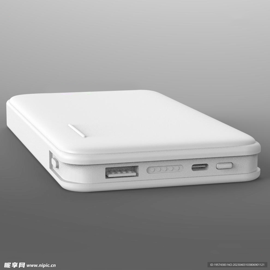 C4D模型充电宝