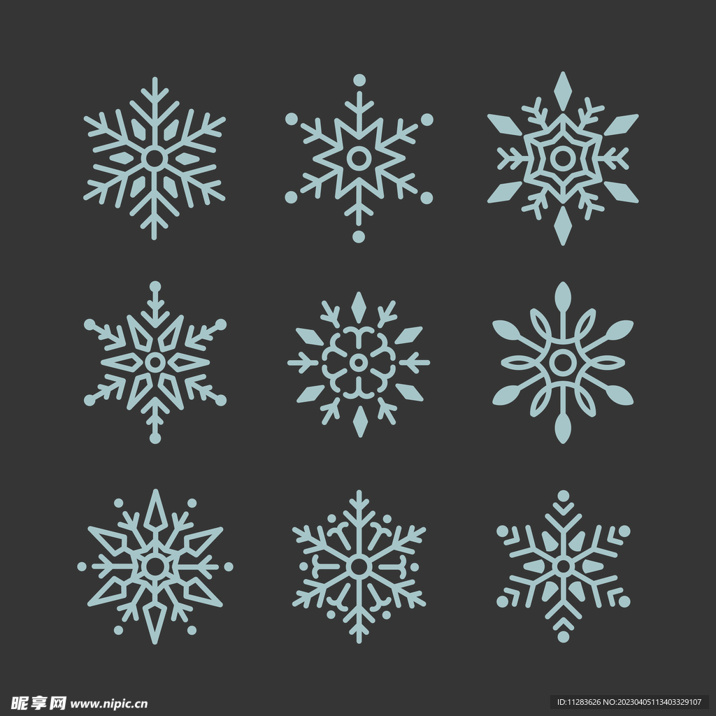 雪花图标