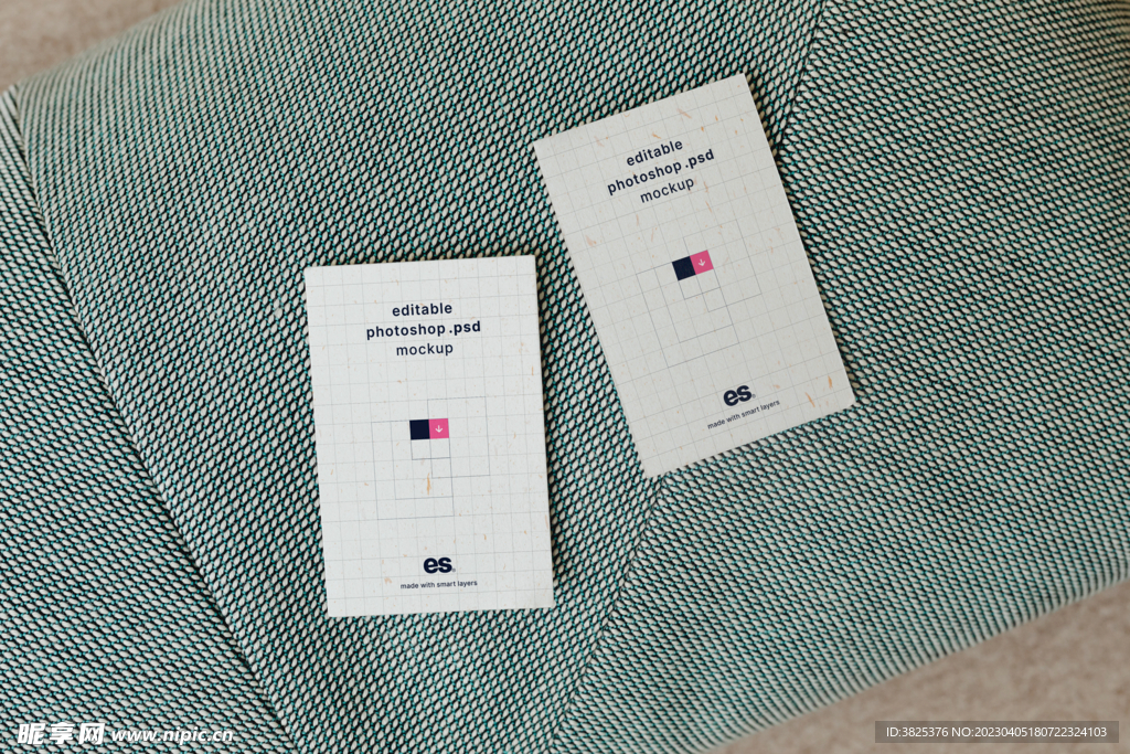 ID卡卡片样机模板