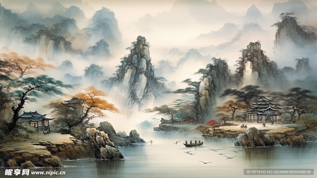 山水画